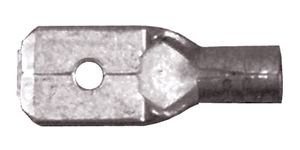 166253-100 Non-Insulated Male Quick Disconnect 0.250" 16-14 Gauge (100 Count)