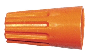 169118-1000 Wire Nut for Copper Wire 20-14 Gauge Orange (1000 Count)
