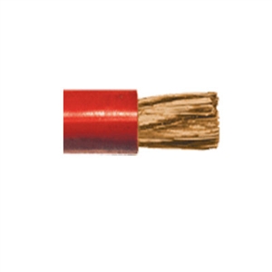 201806-050 QuickCable 1/0 Gauge Red Fine Stranded Battery Cable (50 ft. Roll)