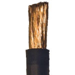 202102-025 QuickCable 6 Gauge Black Welding Cable (25 ft. Roll)