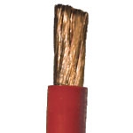 202202-010 QuickCable 6 Gauge Red Welding Cable (10 ft. Roll)