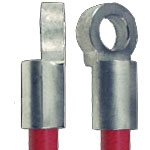 213458-001 QuickCable 4/0 Gauge Red 72" with 1 Universal Leadhead (Each)