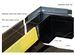 217101-001 QuickCable Black Flame Retardant Rigid PVC Corner