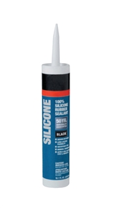 217160-001 QuickCable Black Silicone Rubber Caulk Sealant