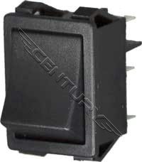 246-514-666 Test Switch DPDT Momentary 1/4 Spade
