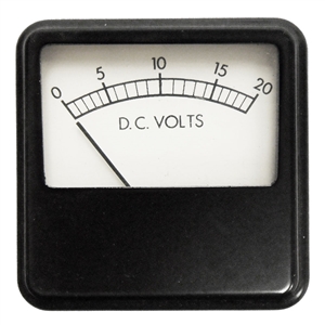 247-010-000 Voltmeter Horizontal 0-20 Volt DC