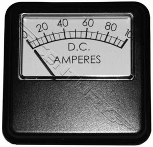 247-011-666 Ammeter Horizontal 0-100 Amp Range
