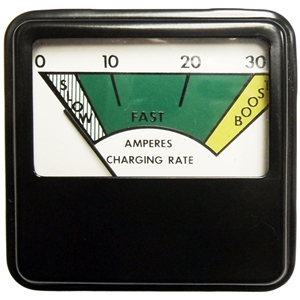 247-012-666 Ammeter Horizontal 0-30 Amp Range With Boost