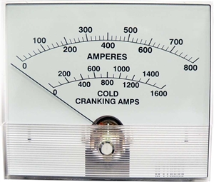 247-021-000 Christie Automotive Ammeter Horizontal 800 Amp (535182-404)