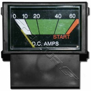 247-074-666 Ammeter Horizontal 0-60 Amp Range W/Start