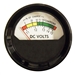 247-095-666 Voltmeter Round 11-15 Volt DC (Threaded Post Terminal Connections)