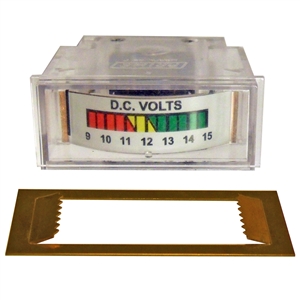 247-125-000 0-15 Volts DC Battery Voltmeter Status Meter (536915-001)