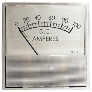 247-170-666 Christie Automotive Ammeter 100 Amp (Fast Charger) (535712-207.1)