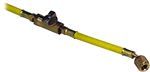 360-80223-00 RTI Yellow Hose R12 8 Ft. With Ball Valve