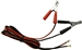 3899001205 Schumacher Clamps Cables Red & Black Set 10 Gauge 84"