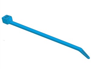 502205-100 QuickCable 8.5" 40 lb Fluorescent Cable Ties Blue (100 Pack)
