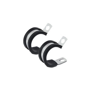 504431-100 QuickCable 1-1/2" EPDM Stainless Steel Neoprene Covered Clamp (100 Pack)