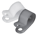504621-2015 QuickCable 3/16" Natural Nylon Cable Clamp