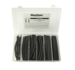 506390-001 QuickCable 6" Black Double Wall Heat Shrink Kit