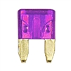 509102-100 QuickCable Mini Blade Fuse 3 Amp Violet (100 Pack)