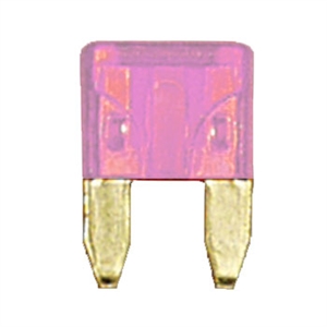 509103-100 QuickCable Mini Blade Fuse 4 Amp Pink (100 Pack)