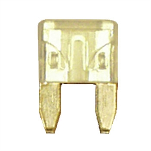 509109-2005 QuickCable Mini Blade Fuse 25 Amp Clear (5 Pack)