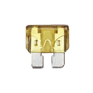 509129-100 QuickCable Standard Blade Fuse 20 Amp Yellow (100 Pack)