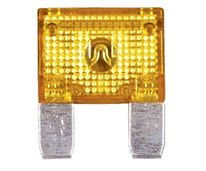 509150-2001 QuickCable Maxi Blade Fuse 20 Amp Yellow (Each)