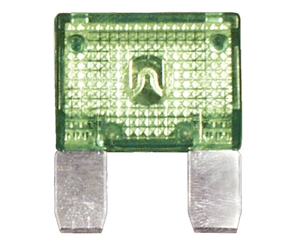 509151-100 QuickCable Maxi Blade Fuse 30 Amp Green (100 Pack)