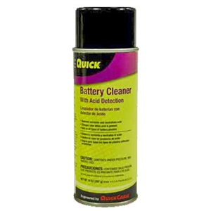 510430-001 QuickCable Battery Cleaner Spray w/ Acid Detection 13.7 oz (Each)