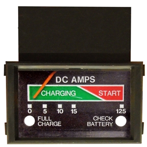 5399100087 Schumacher Ammeter Horizontal 0-125 Amp Range