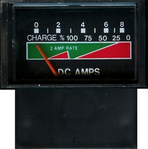 5399100102 Schumacher Ammeter Horizontal 0-8 Amp