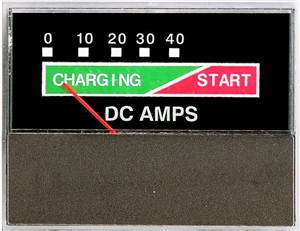 5399100128 Schumacher Ammeter Horizontal 0-40 Amp