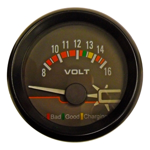 5399200032 Schumacher Voltmeter Testmeter Round 2.25"