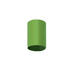 5668-005GN QuickCable 3/8" x 6" Green Single Wall Heat Shrink Tubing