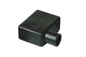 5729-005B QuickCable 1&2 GA Black Right Elbow Terminal Protector