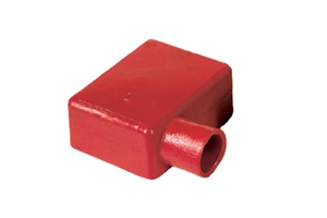 5728-050R QuickCable 1/0-3/0 Red Left Elbow Terminal Protector