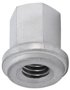 6015-010 QuickCable 3/8"-16 Stainless Steel Nut (10 Pack)