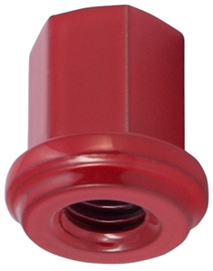 6016-010R QuickCable 3/8"-16 Red Nut (10 Pack)