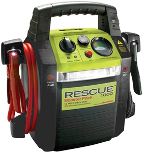 604052NB 1000 QuickCable 12 Volt Heavy Duty Rescue Booster Pack With Tool Store Compartment (Less Battery)