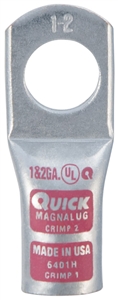 6440-005H QuickCable 4/0 GA 1/2" Stud Straight Magna Lug (5 Pack)