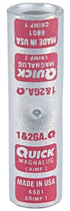 6801-010 QuickCable 1 GA Regular Butt Splice Magna Lug (10 Pack)