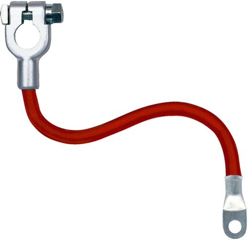 8010-001 Top Post Battery Cable 4 Gauge 10 Long Red / Positive (Each)