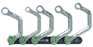 BYSET5 Assenmacher Specialty Tools 5 Piece Bypass Wrench Set