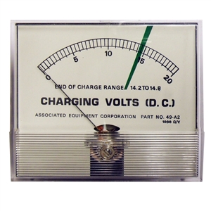 603556 Associated Voltmeter 0-20 DC Volt Range (49-A2)