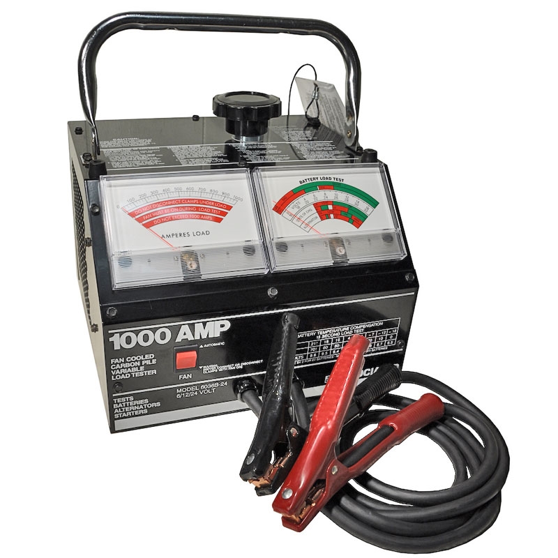 6036B Associated 6/12 Volt 1000 Amp Carbon Pile Battery Load Tester