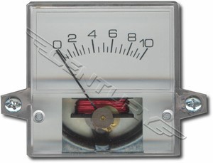 610256 Associated Horizontal Volt Meter 0-10 Range