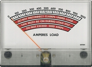 610333 Associated Ammeter 0-1000 Amp Range
