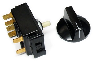 610560 Associated 8 Position Rotary Selector Switch With Knob