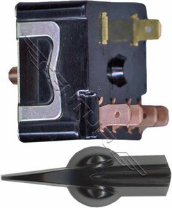 611083 Associated 6 Position Rotary Switch With Knob